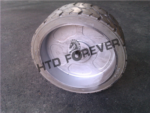 航空地面實(shí)心輪胎15X5