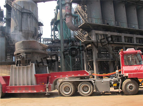 鋼鐵水包運輸車實心輪胎